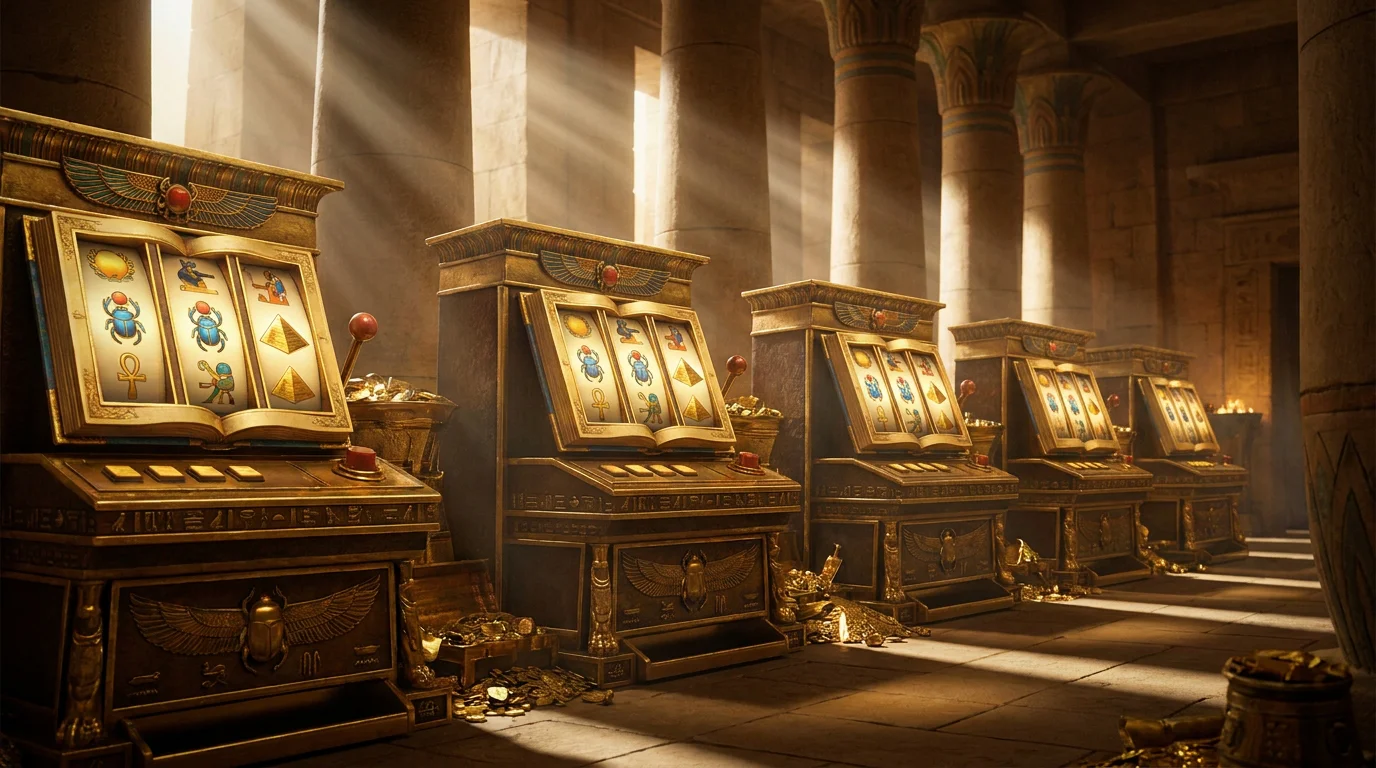 Mehrere legale aegyptische Book-Slots als Alternative zu Book of Ra im deutschen Casino