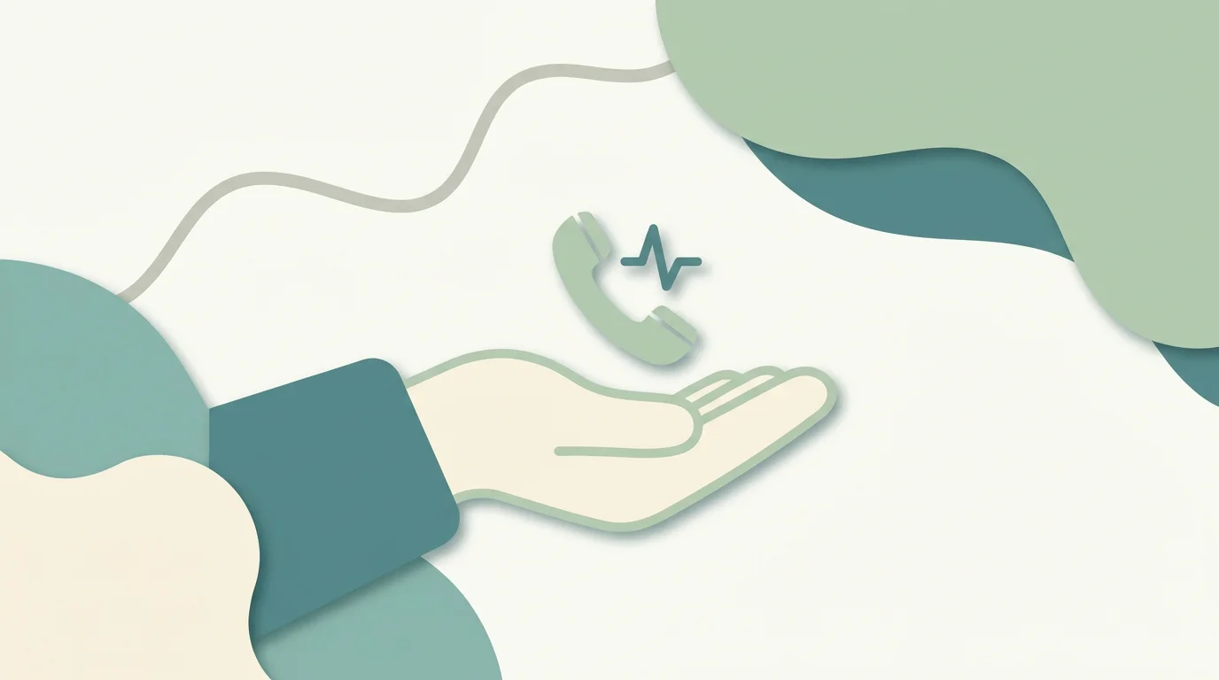 Sinnbild fuer verantwortungsvolles Spiel: eine schuetzende Hand und ein Telefon-Symbol als Hinweis auf kostenlose anonyme Hilfe bei der Bundeszentrale fuer gesundheitliche Aufklaerung