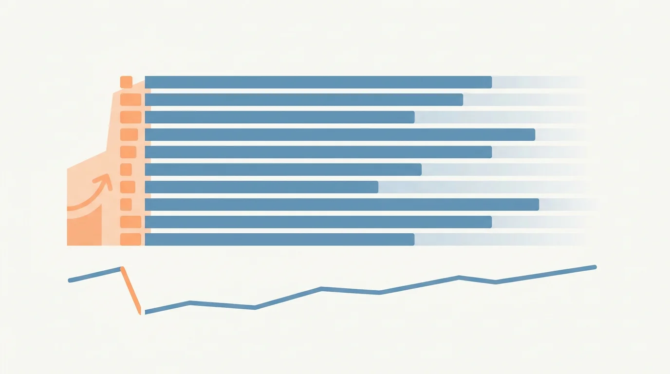 Eine Grafik, die zeigt, wie ein Teil der Crash-Runden sofort abstürzt und so den Hausvorteil erzeugt