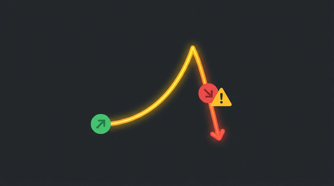 Ein Vergleich verschiedener Ausstiegs-Ansätze beim Crash-Game mit einem Warnsymbol