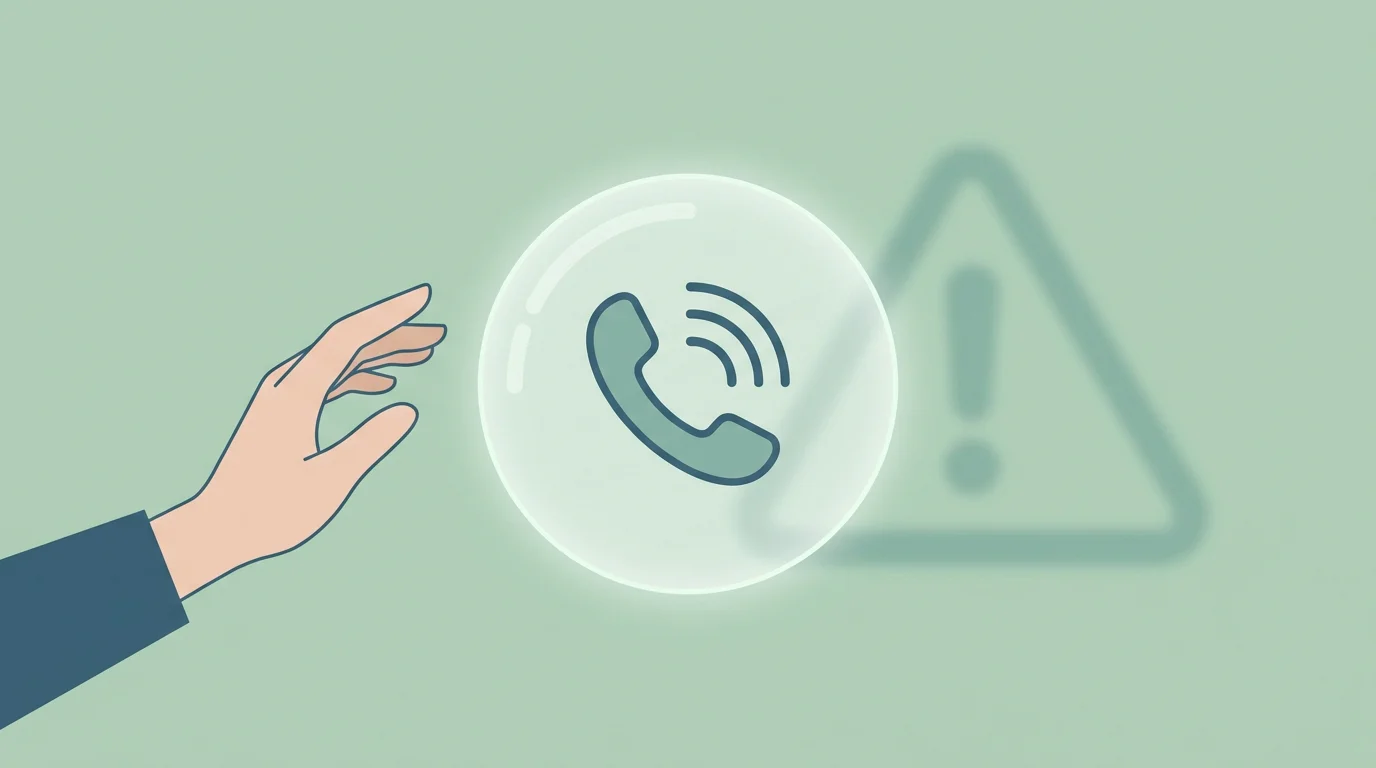 Sinnbild fuer verantwortungsvolles Spiel: eine schuetzende Hand und ein Telefon-Symbol als Hinweis auf kostenlose anonyme Hilfe bei der Bundeszentrale fuer gesundheitliche Aufklaerung