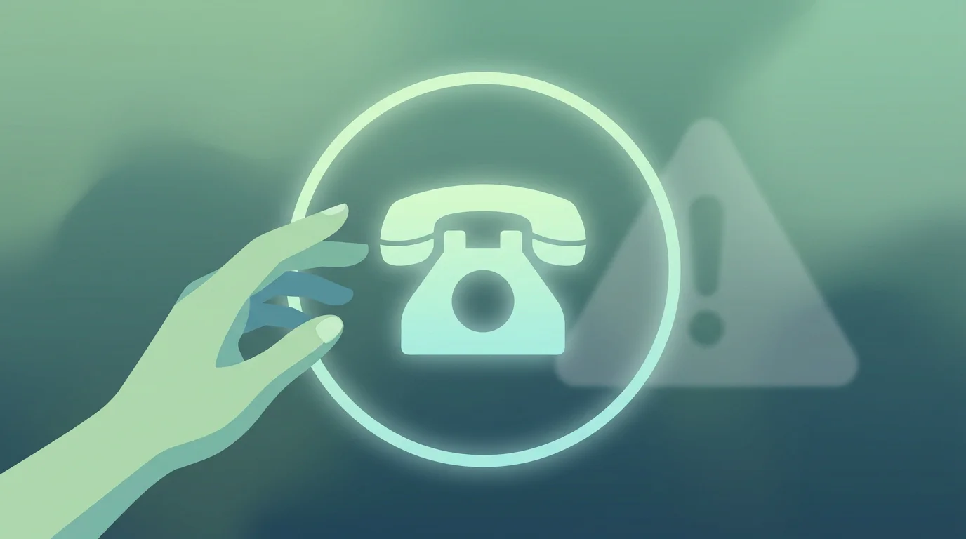 Sinnbild fuer verantwortungsvolles Spiel: eine schuetzende Hand und ein Telefon-Symbol als Hinweis auf kostenlose anonyme Hilfe bei der Bundeszentrale fuer gesundheitliche Aufklaerung