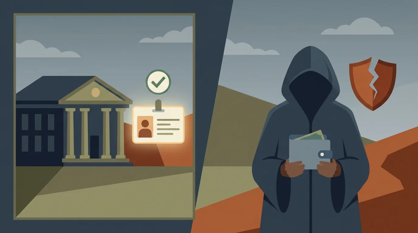 Gegenueberstellung von deutschem GGL-Rahmen mit bankbasierten Zahlwegen und Identitaetspruefung gegenueber pseudonymer Krypto-Zahlung ohne deutschen Schutz