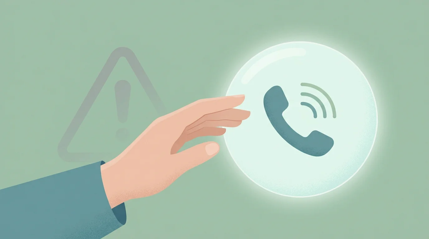 Sinnbild fuer verantwortungsvolles Spiel: eine schuetzende Hand und ein Telefon-Symbol als Hinweis auf kostenlose anonyme Hilfe bei der Bundeszentrale fuer gesundheitliche Aufklaerung