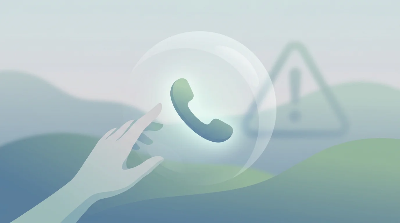 Sinnbild fuer verantwortungsvolles Spiel: eine schuetzende Hand und ein Telefon-Symbol als Hinweis auf kostenlose anonyme Hilfe bei der Bundeszentrale fuer gesundheitliche Aufklaerung