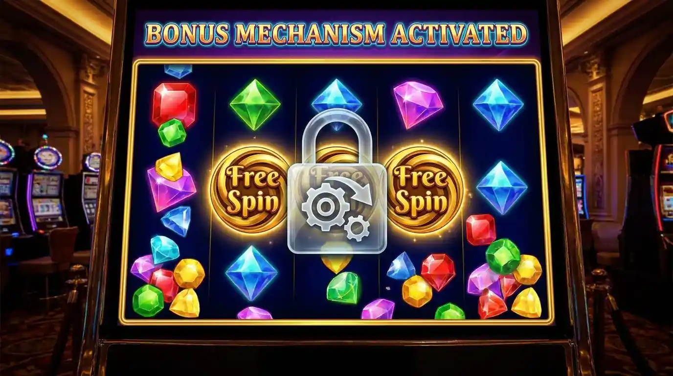 Freispiel-Symbole mit Umsatzbedingung ueber dem Starburst-Slot als Symbol des Bonus-Mechanismus