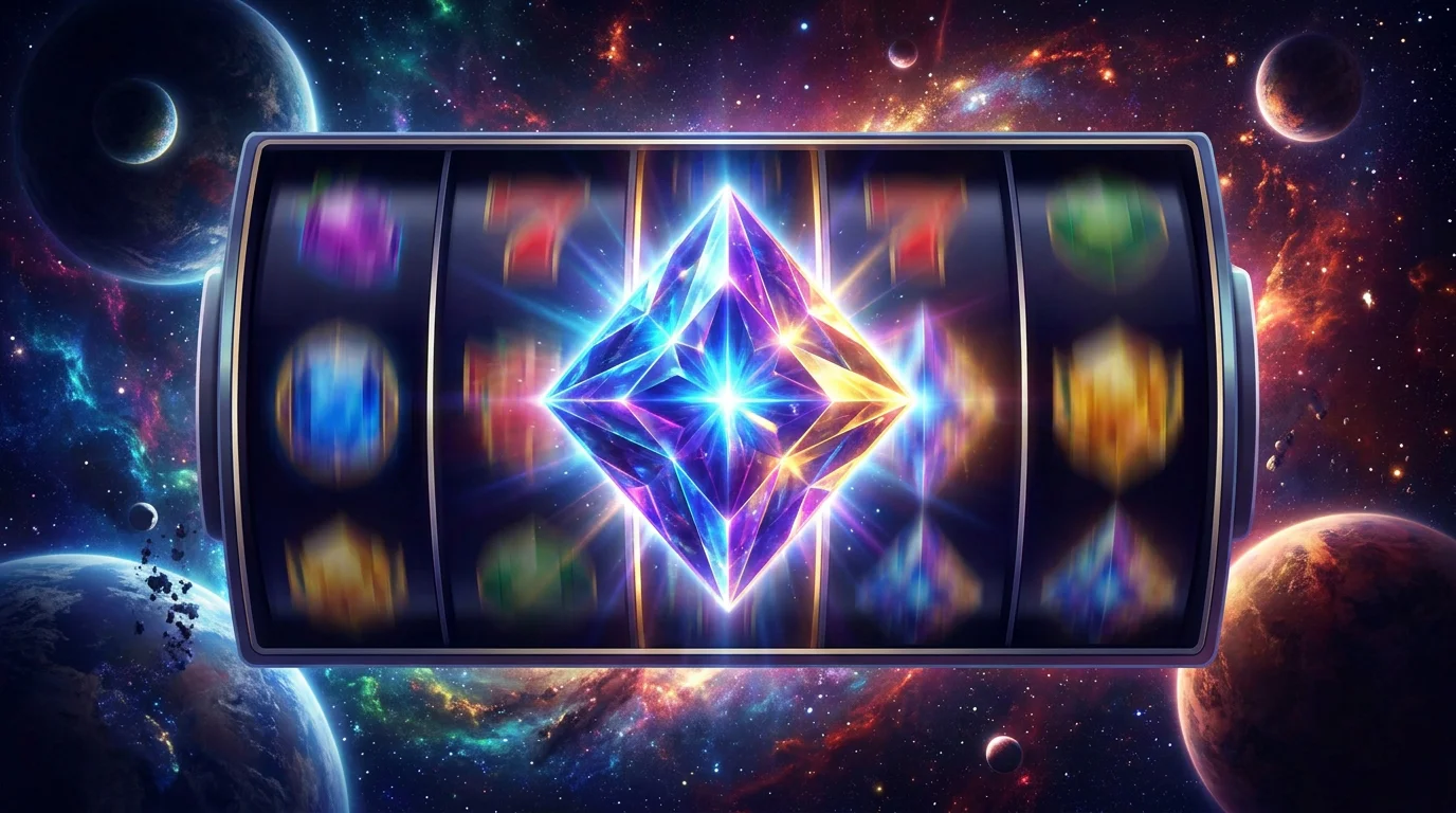Expandierendes Starburst-Wild-Symbol das eine Walze fuellt und einen Re-Spin ausloest
