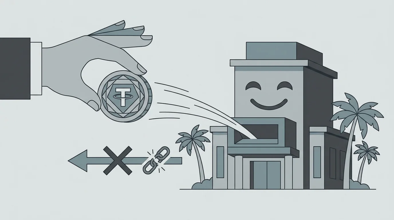 Sinnbild dafuer, dass ein unreguliertes Casino Tether bevorzugt, weil der Coin bankunabhaengig und unwiderruflich ist - ein Vorteil fuer den Betreiber, nicht den Spieler