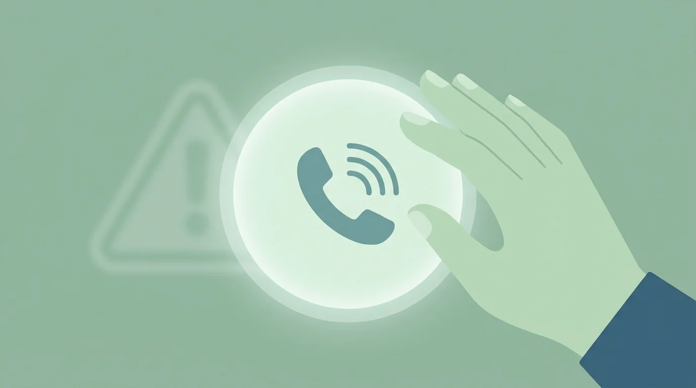 Sinnbild fuer verantwortungsvolles Spiel: eine schuetzende Hand und ein Telefon-Symbol als Hinweis auf kostenlose anonyme Hilfe bei der Bundeszentrale fuer gesundheitliche Aufklaerung