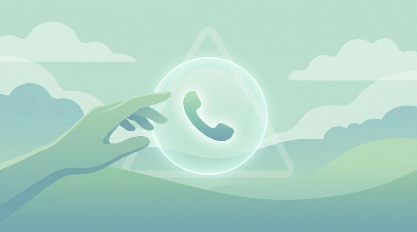 Sinnbild fuer verantwortungsvolles Spiel: eine schuetzende Hand und ein Telefon-Symbol als Hinweis auf kostenlose anonyme Hilfe bei der Bundeszentrale fuer gesundheitliche Aufklaerung